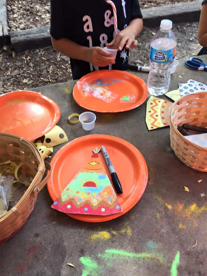 Student paintings of cultural art